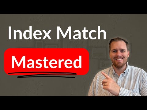 Master INDEX MATCH: Beginner to PRO in 3 Easy Steps