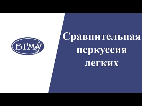 Сравнительная перкуссия легких