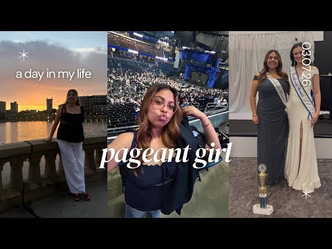 day in my life vlog: pageant, conan gray concert, lovebirds . έβ βΉ . έ β‘ έ . βΉ β έ.