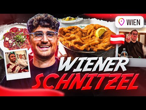 MEIN ERSTES MAL SCHNITZEL IN WIEN🇦🇹😍 FOODVLOG MIT GTIME, KROKO, WILLY, SIDNEY & CO.