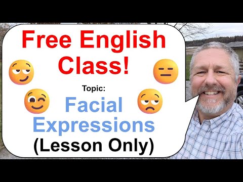 Let's Learn English! Topic: Facial Expressions πππ (Lesson Only)