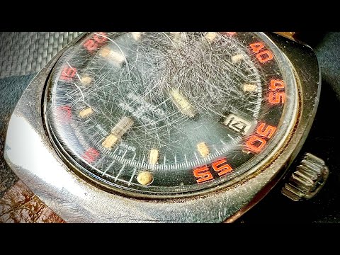 Mystery of the missing jewels - 1970s Dive Watch Restoration Roamer stingray