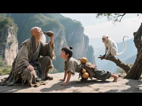 A kungfu boy is badly hurt, saved by a monk, learns supreme skills and becomes unbeatable.