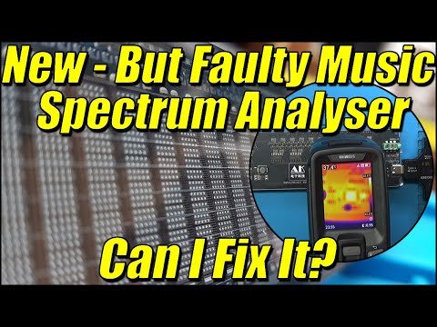 Faulty Audio Spectrum Analyser AK2515 | Can I Fix It?