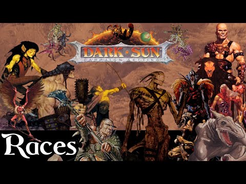All Races and Social Classes in Dark Sun