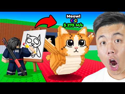 Steal A Brainrot, But Whatever I Draw Comes To Life!