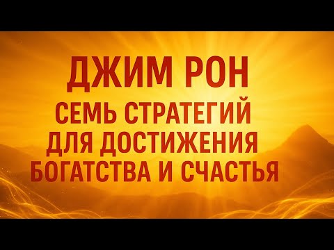 Аудио книга «Семь стратегий для достижения богатства и счастья» — Джим Рон | Пересказ