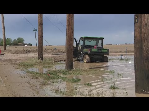 Greeley farmers see many fields wiped out after overnight storm