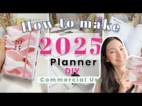 DIY 2025 Planner - Tutorial