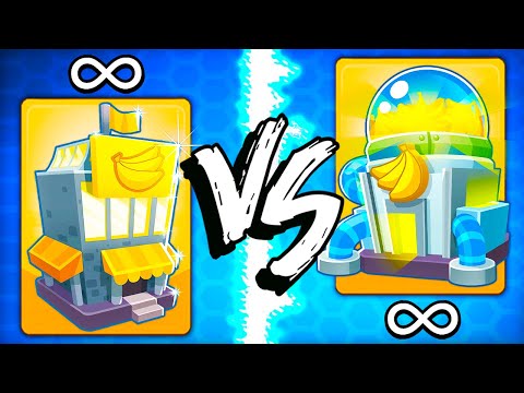 Infinite Monkey-Nomics VS Unlimited Banana Central (Modded BTD 6)