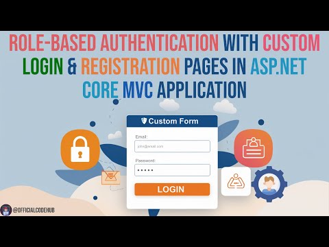 Create Custom Role Based Authentication In Asp.net Core MVC Application - Complete Tutorial