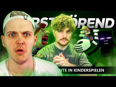Die 10 GRUSELIGSTEN Momente in Kinderspielen! - Huebi reagiert
