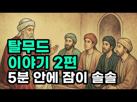 [탈무드 이야기 2편] 잠들 때, 일할 때, 산책할 때 듣는 5천년 유대인의 지혜 | 이야기해주는남자