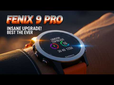 Garmin Fenix 9 EXPOSED First Look and Release Date