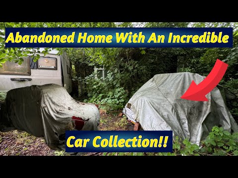 Abandoned Home With Many Rare British Sports Cars! This Will Blow You Away!! Incredible Discovery!