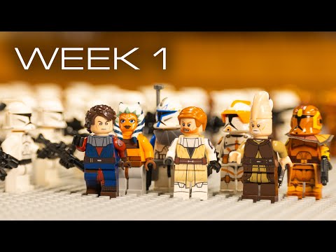 Building Geonosis in LEGO - Week 1: Restart