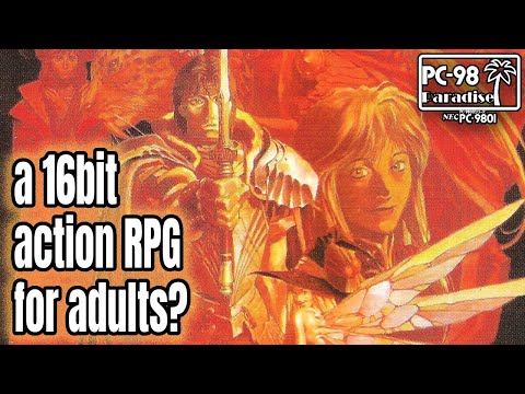 Xak III: The Eternal Recurrence (PC-98 Paradise) a 16bit action RPG for Japanese PC's & TurboGrafx
