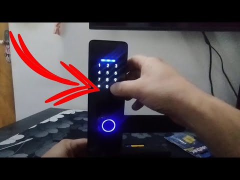 Complete configuration of the F1 Electronic Smart Lock ALI RON Password Tag Biometric Fingerprint...