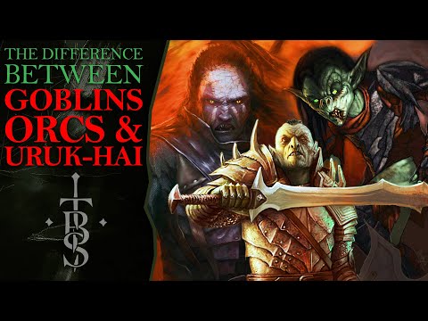 What is the Difference Between ORCS, GOBLINS and URUK-HAI? | Middle Earth Lore