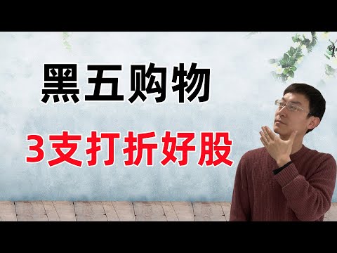 黑五购物！3支打折好股