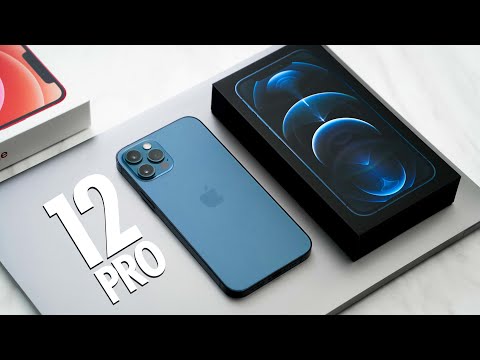 iPhone 12 Pro UNBOXING - PACIFIC BLUE