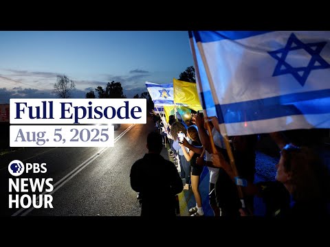 PBS News Hour West live episode, Aug. 5, 2025