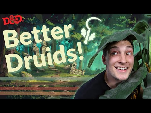 BUILD A BETTER DRUID | 10 Unique Ideas For Your Next Dungeons and Dragons Druid Character