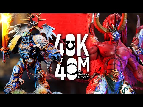 Psychic Slaughter! Ultramarines vs Thousand Sons. Warhammer 40k in 40m ish