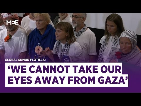 ‘We cannot take our eyes away from Gaza’ says Greta Thunberg after release from Israeli detention