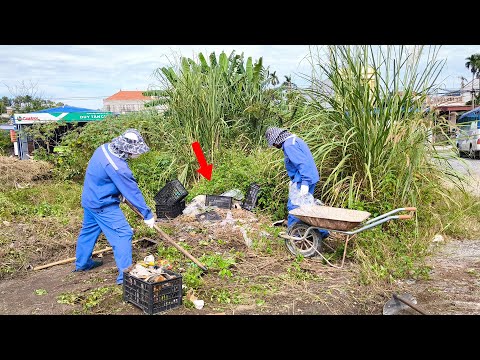 Neighborhood was Shocked When we Cleaned up The Huge Stinking Garbage Dump they Had Lived With Years