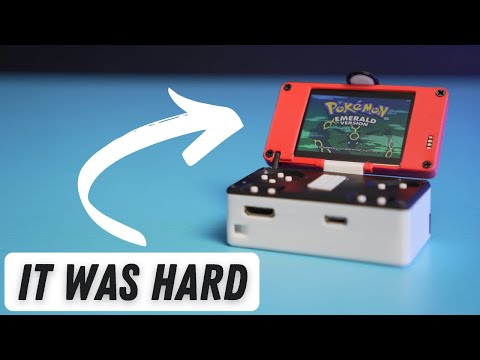 I Built a Tiny Pokémon Themed Handheld! The PokeBoy Nano SP - DIY Build