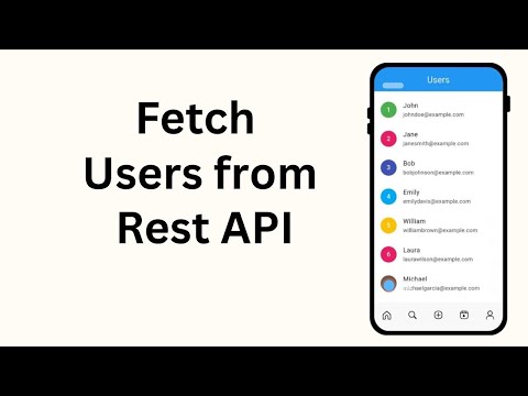 REST API Tutorial | Fetch Users Data in Flutter  from API | Complete Guide