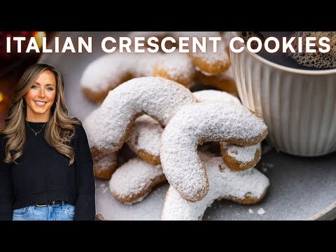 Making Christmas Crescent Cookies with My Mom