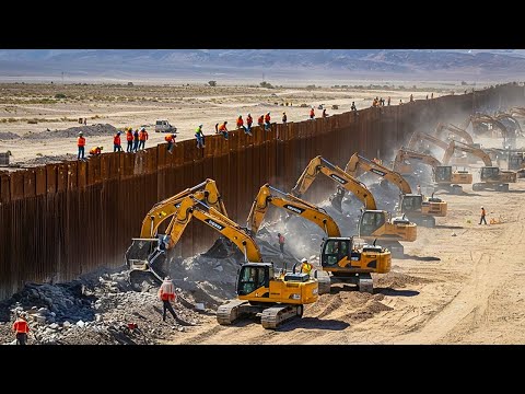 The U.S. Wall is growing FAST! Megaconstruction Update 2025