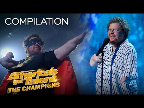 ALL of Ryan Niemiller's FULL Performances! - America's Got Talent: The Champions