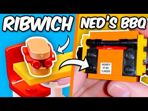 26 MORE Small Details You MISSED in LEGO Simpsons!