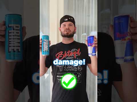 PRIME vs REDBULL Drop Test!