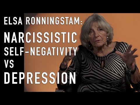Narcissistic Self-Negativity vs Depression | ELSA RONNINGSTAM