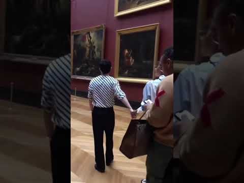 tom and zendaya and the louvre museum in paris