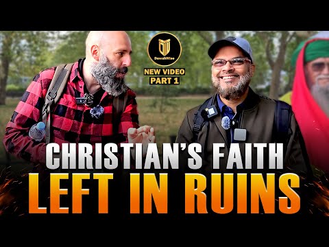 P1-Christian’s Confidence Crashes Under Muslim Logic | Hashim | Speakers Corner