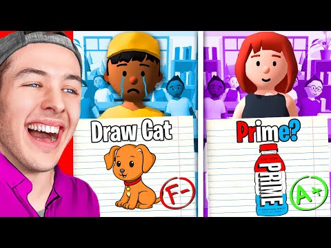 TEACHING the WORLDS DUMBEST STUDENTS in Teacher Simulator! (movie)