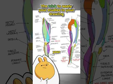 The trick to apply studies to your drawings