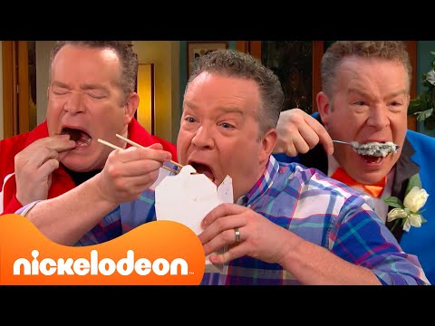 How Much Does Hank Thunderman LOVE Food? | The Thundermans | | Nickelodeon UK