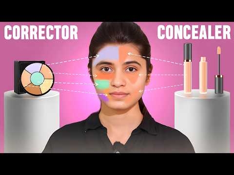 Concealer vs Color Corrector: When and How to Use Each | Makeup Tips for Indian Skin Tones