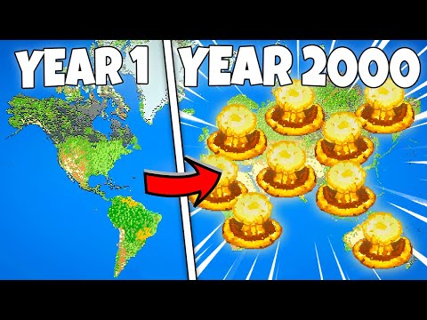 I forced a 2000 year long WORLD WAR in Worldbox!