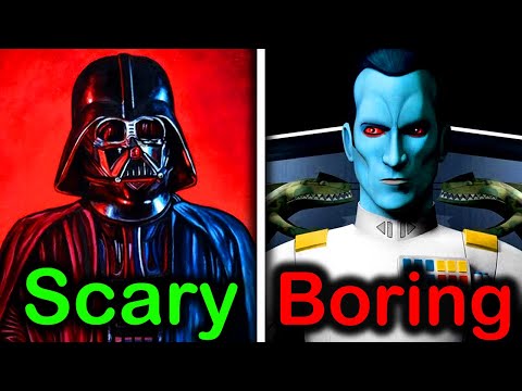 Ranking More Star Wars Villains By How SCARY They Are
