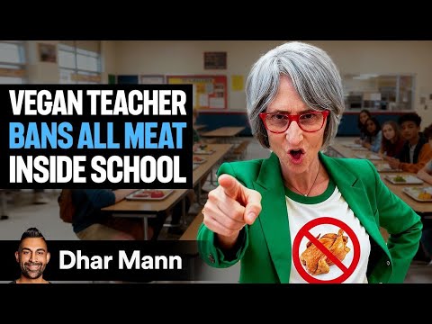 VEGAN TEACHER Bans All Meat On THANKSGIVING | Dhar Mann Studios
