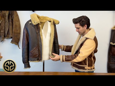 I made a Sherling Bomber jacket (From an Original WWII B3 Jacket)