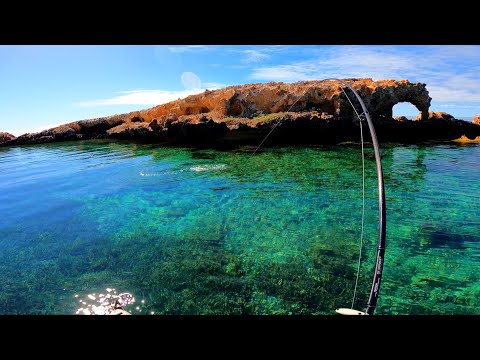 Fishing in Crystal Clear Water