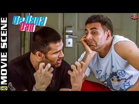 आदमी के पास जीने की कोई वजह नहीं होती, और मरने की लाखों वजहें होती हैं | De Dana Dan Movie Scene